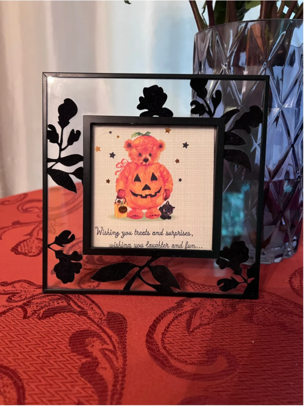 VTG Black Picture Frame One Size Black